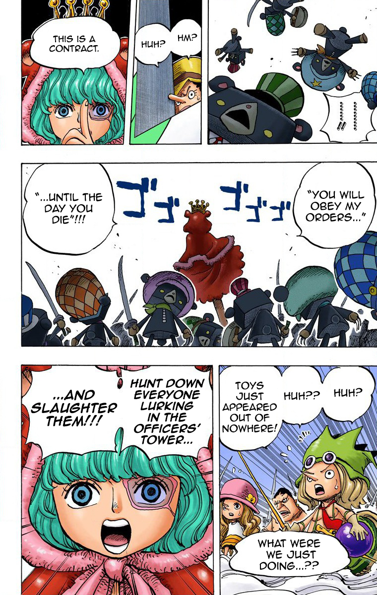 One Piece - Digital Colored Comics Chapter 738 14